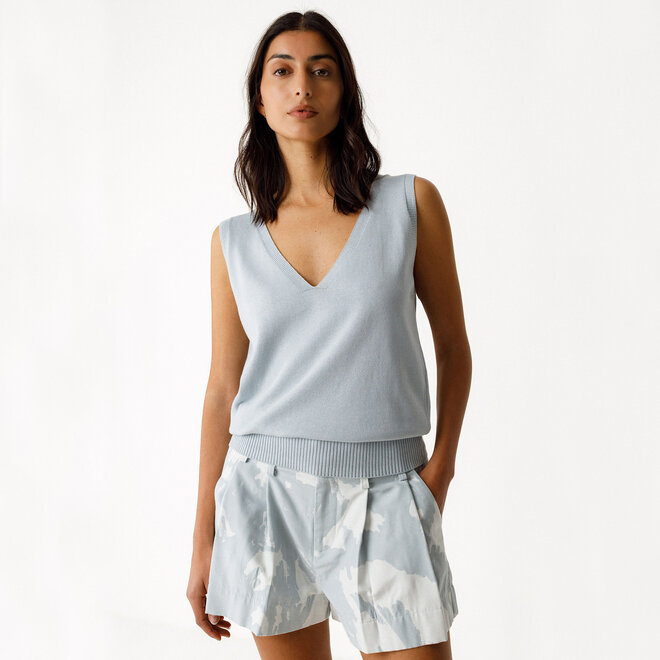 Top Maindi Gots Light Blue