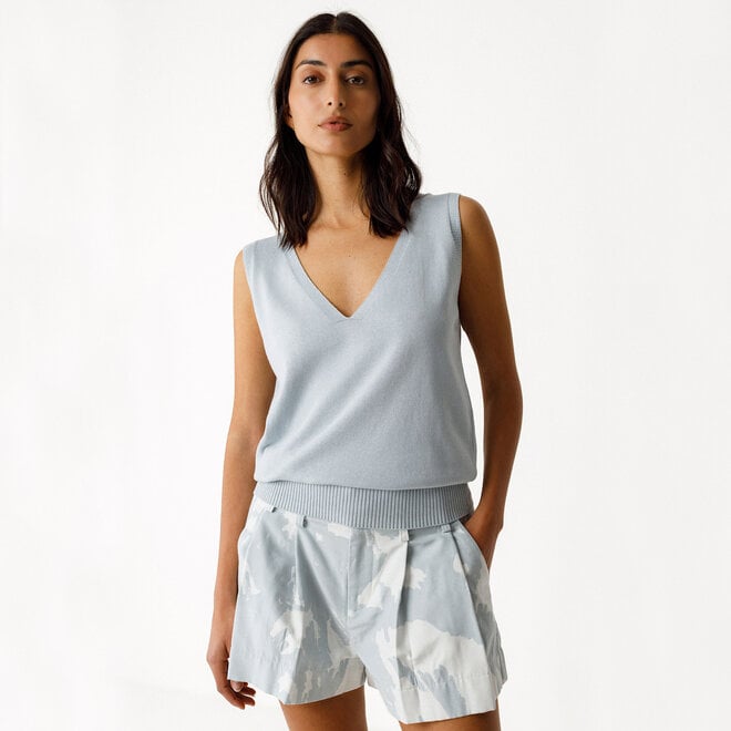 Top Maindi Gots Light Blue