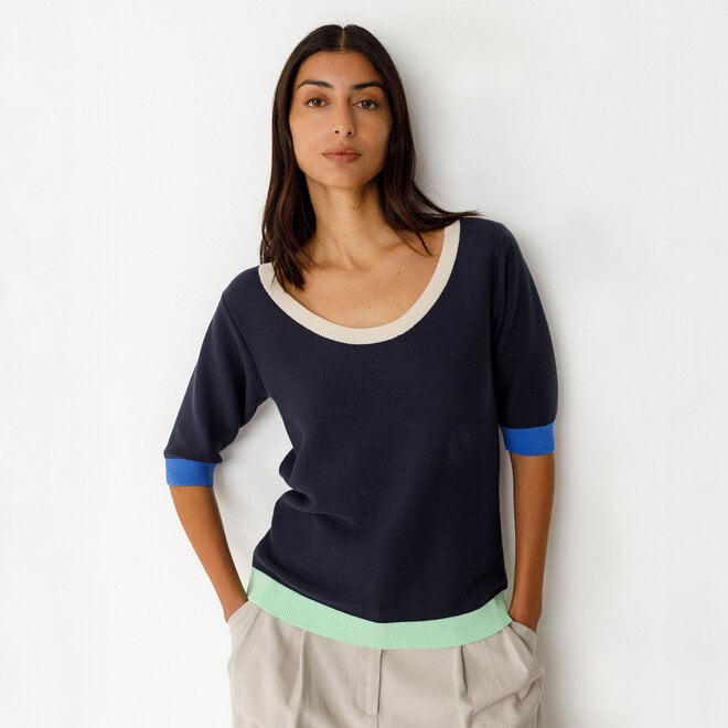 T-Shirt Lary-Gots Navy