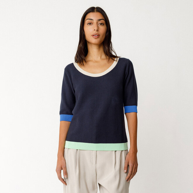 T-Shirt Lary-Gots Navy