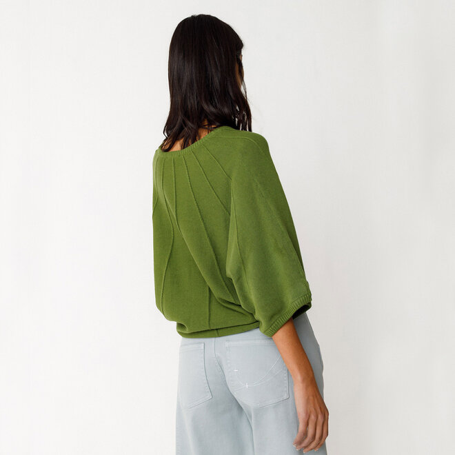 Sweater Olaia-Gots Dark Green