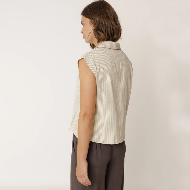 Vest Pinstripe Crudo