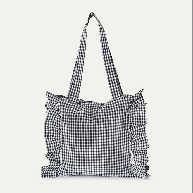 Bag Gingham Check Black