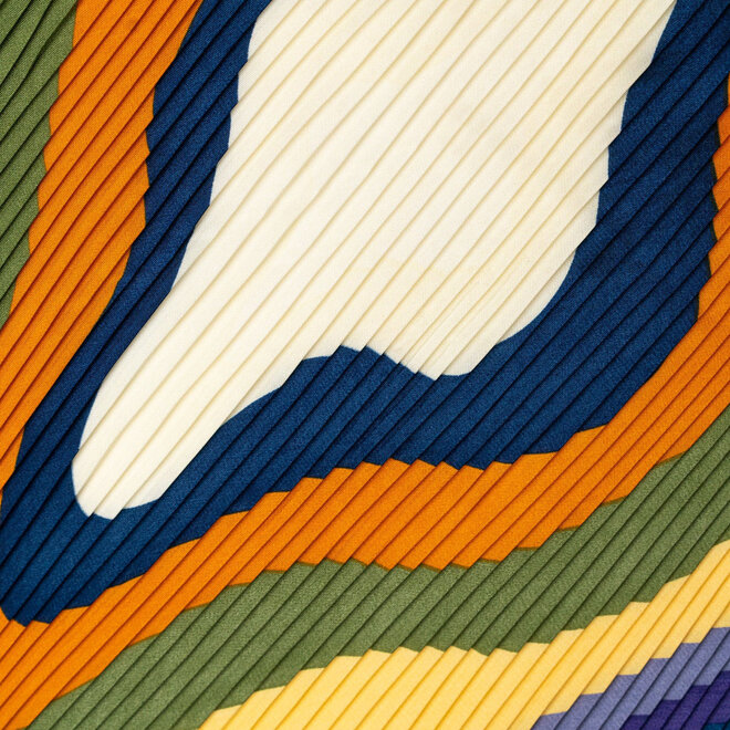 Scarf Clara Plissé Petit Multicolor