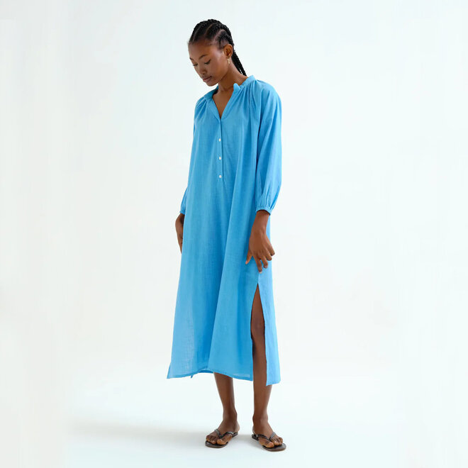 Kaftan Long Sleeves Blue