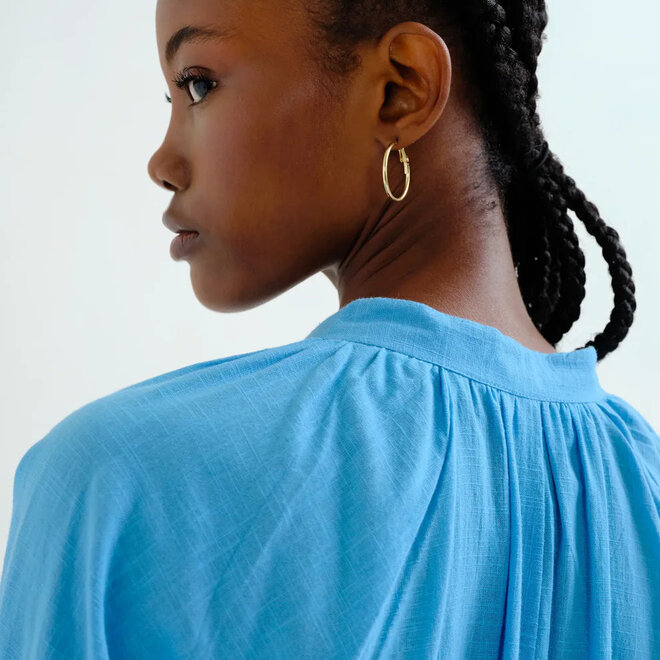 Kaftan Long Sleeves Blue