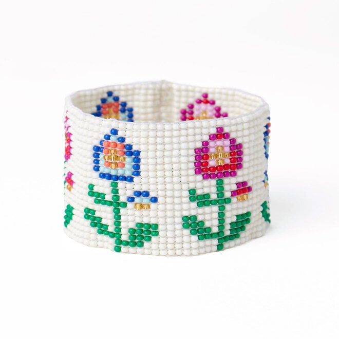 Bracelet Kendall Beaded Adjustable Multicolor