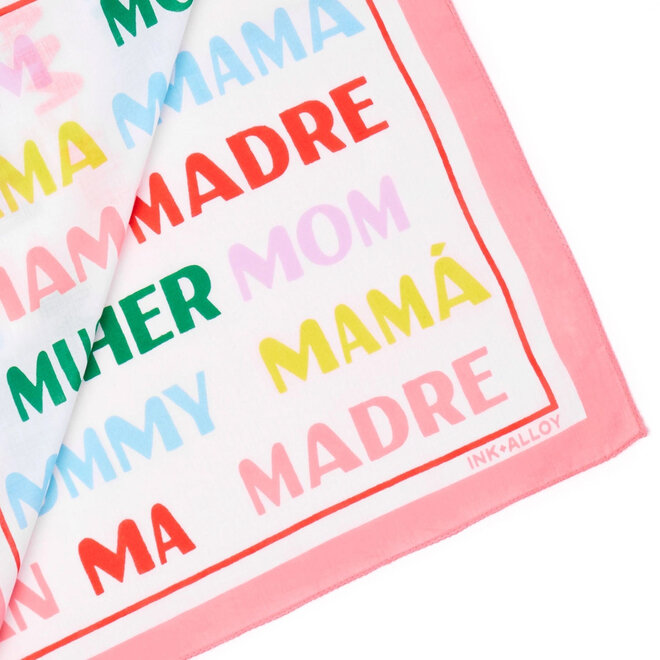Scarf Carson Mom Print
