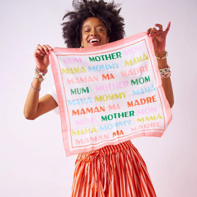 Scarf Carson Mom Print
