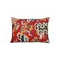 Pillow Ming Dragon in Claret 11 x 16in
