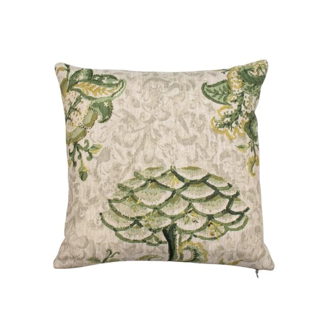 Pillow Hidcote Green 15 x 15in
