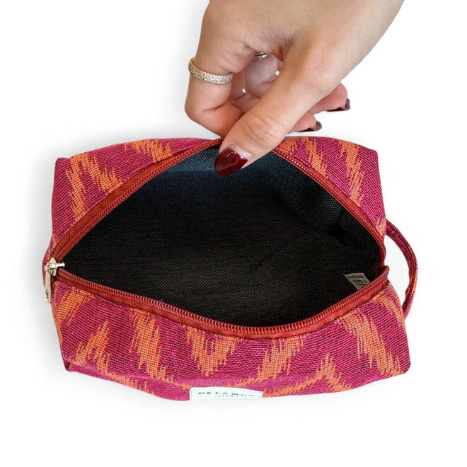 Squared Makeup Bag Fuego