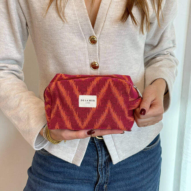 Squared Makeup Bag Fuego