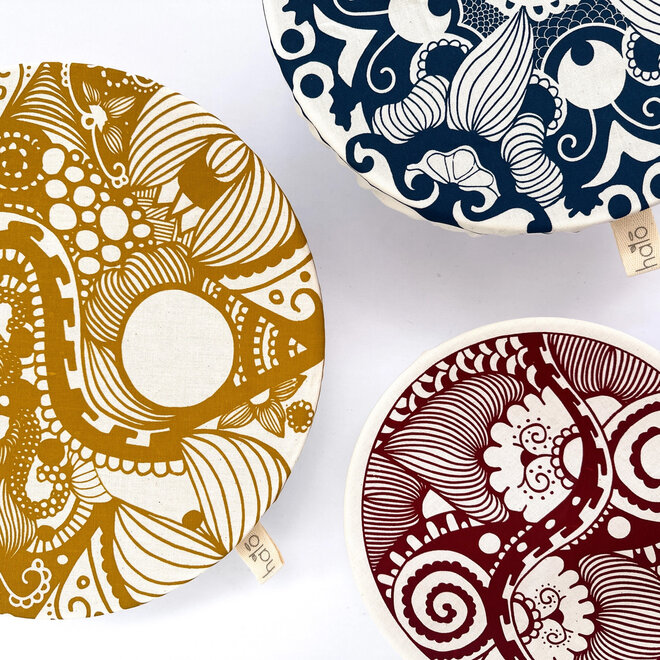 Cover Dish and Bowl Paradise Set of 3 Large