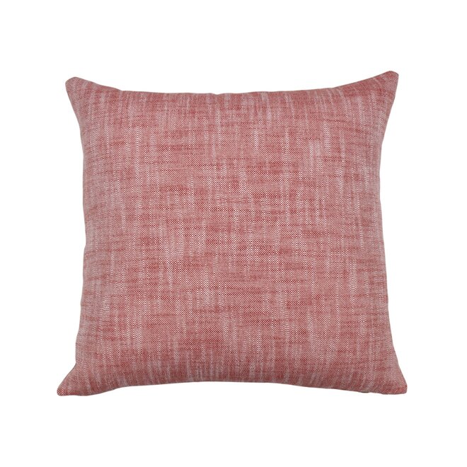 Pillow Vintage Embroidered Flower 19 x 19in