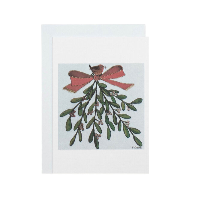 Card Mistletoe & Bird