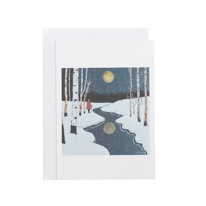 Card Winter Landscape