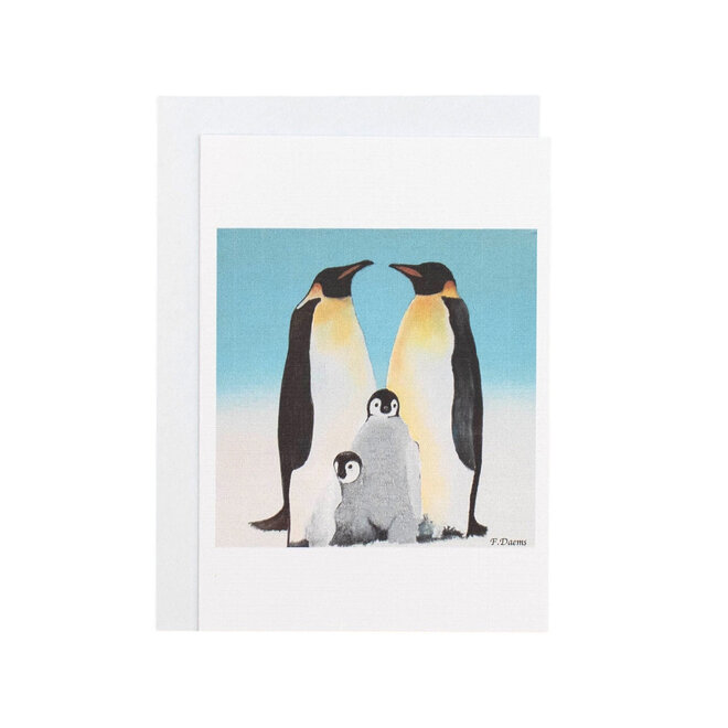 Card Penguin Family