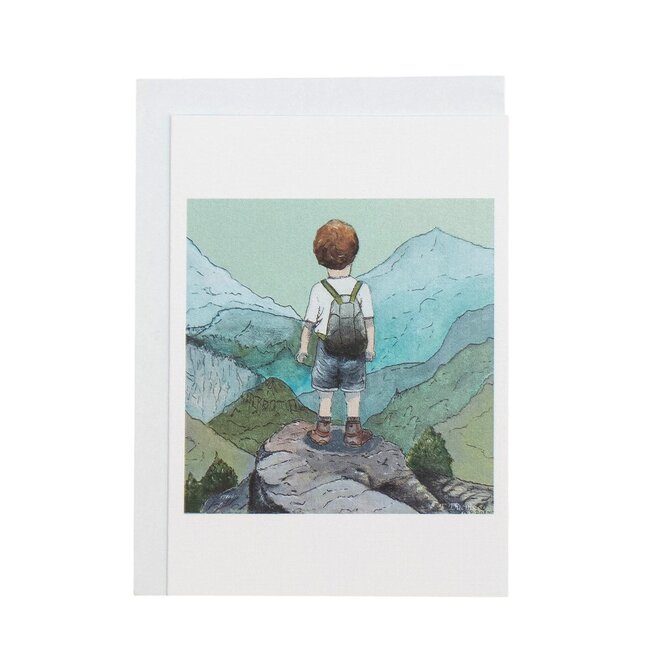 Card Mountains and the Boy