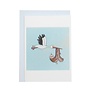 Card Stork and baby
