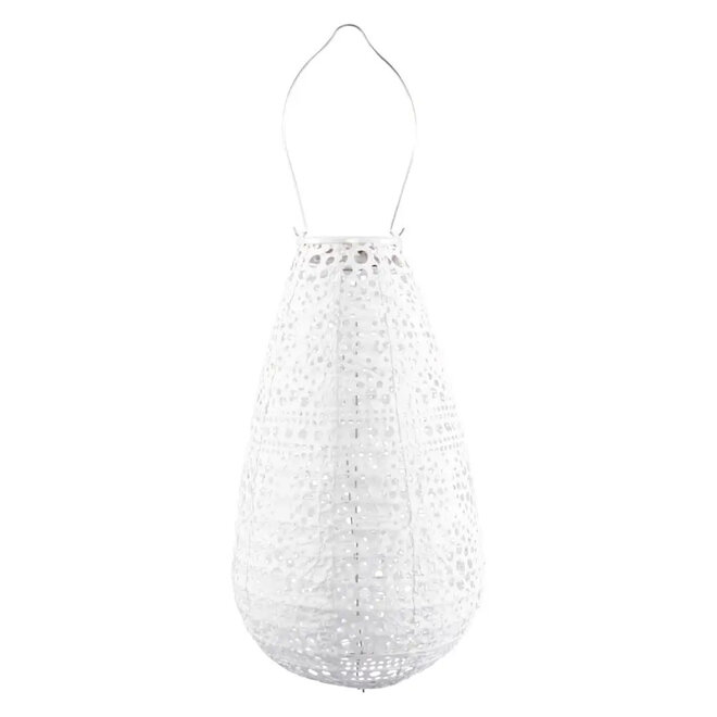 Solar Lantern Stella Blossom Teardrop Pearl 14"