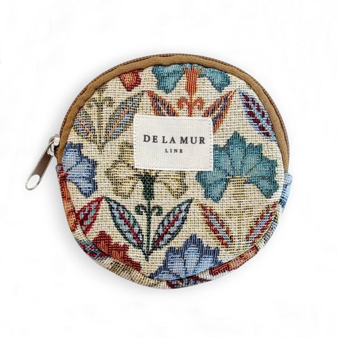 Round Coin Purse Flora