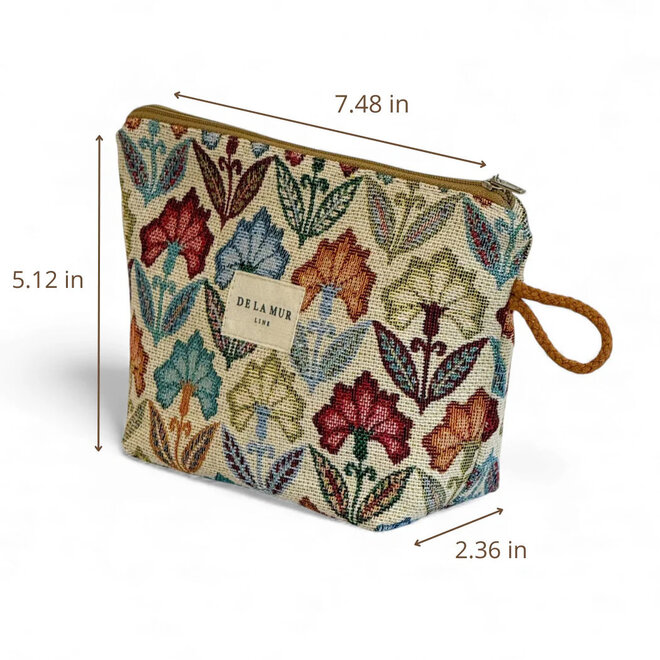 Makeup Bag Flora Small