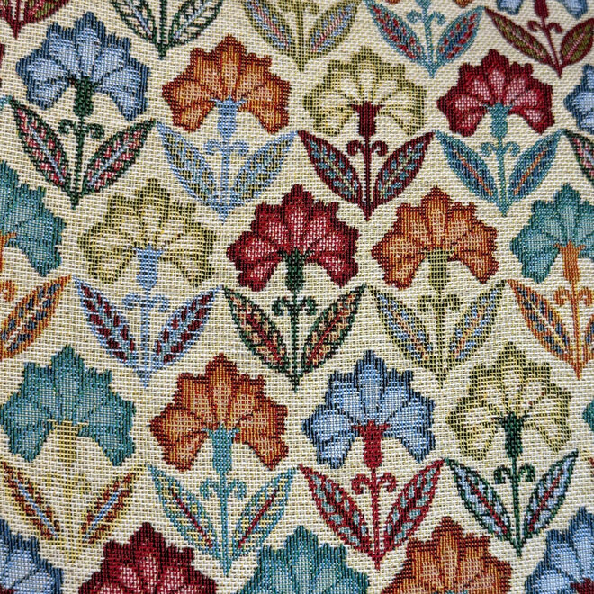 Squared Makeup Bag Flora