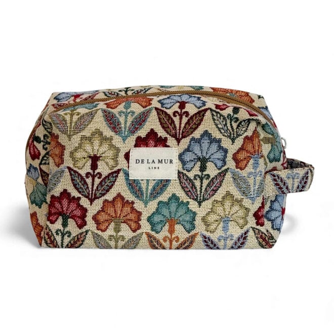 Squared Makeup Bag Flora