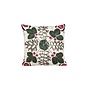 Mini Pillow Floral Eclipse Rouge 11 x 11in