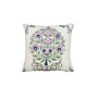 Mini Pillow Kalamkari Lavender & Green 12 x 12in