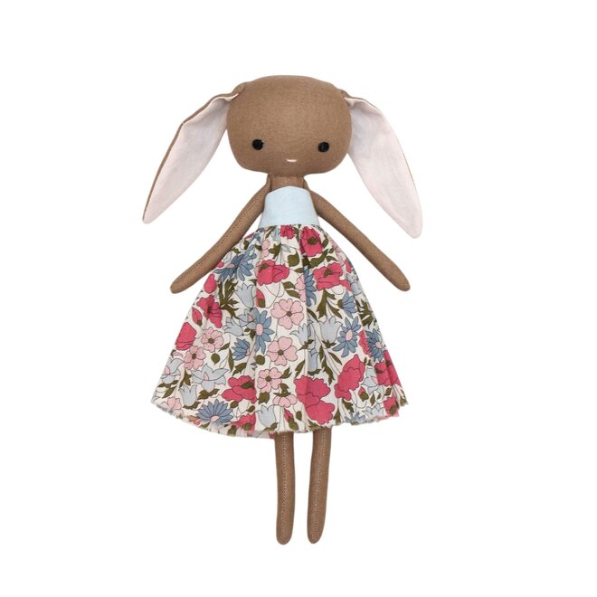 Little Dearling Bunny Doll Brown