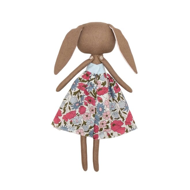 Little Dearling Bunny Doll Brown