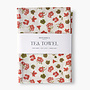 Linen Tea Towel Geranium
