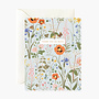 Card Wild Flowers Thank you so much