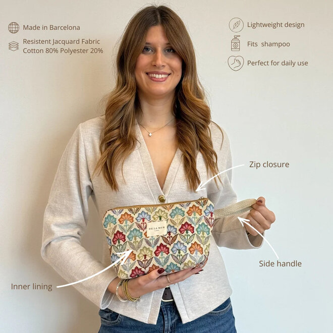 Makeup Bag Flora Large