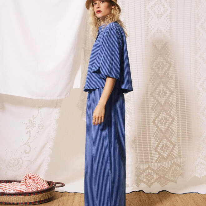Pants Annunziata Bleu Electrique