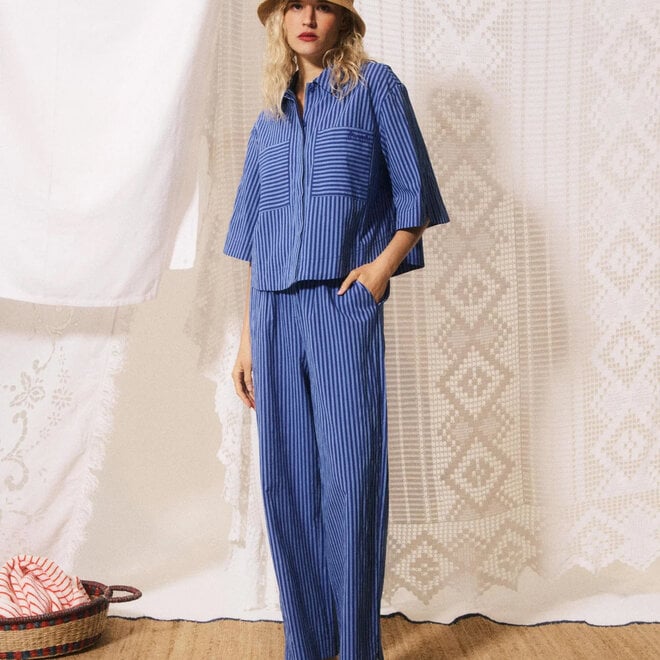 Pants Annunziata Bleu Electrique