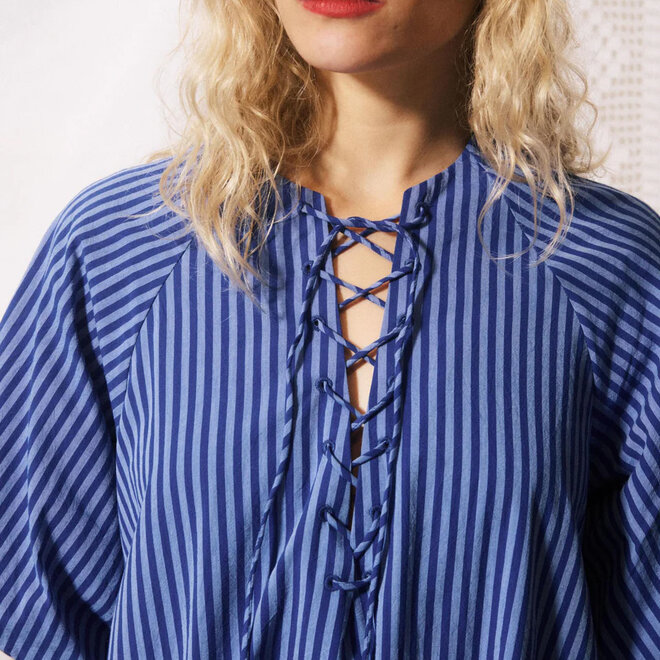 Dress Assunta Bleu Electrique