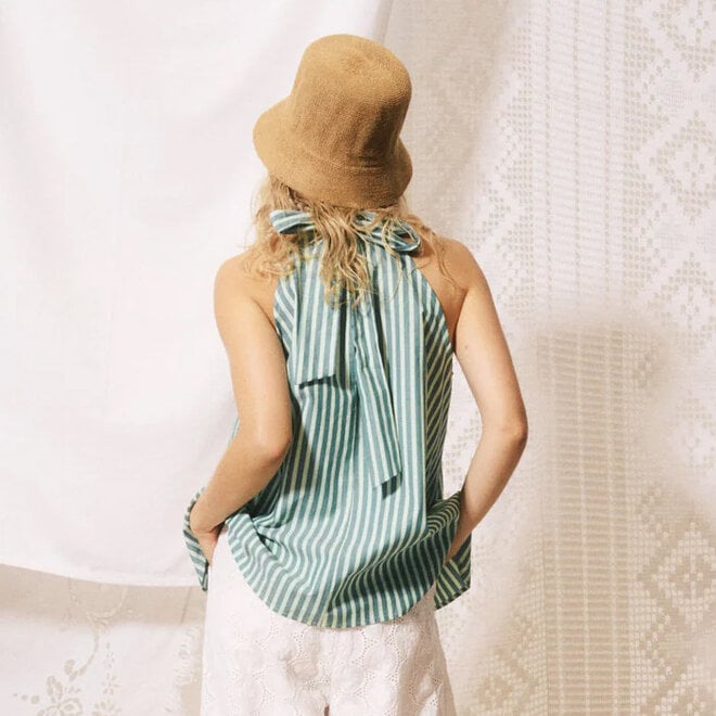 Top Crescenzo Vert Rivage