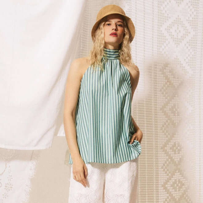 Top Crescenzo Vert Rivage