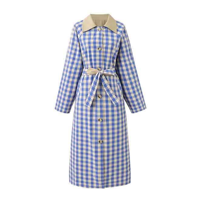 Coat Pocahontas Bleu Azur