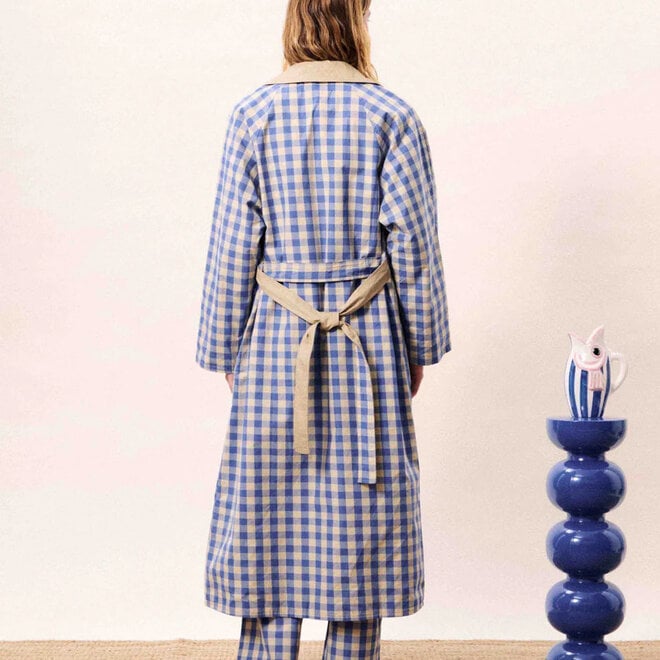 Coat Pocahontas Bleu Azur