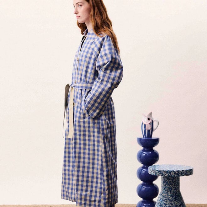 Coat Pocahontas Bleu Azur