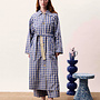Coat Pocahontas Bleu Azur