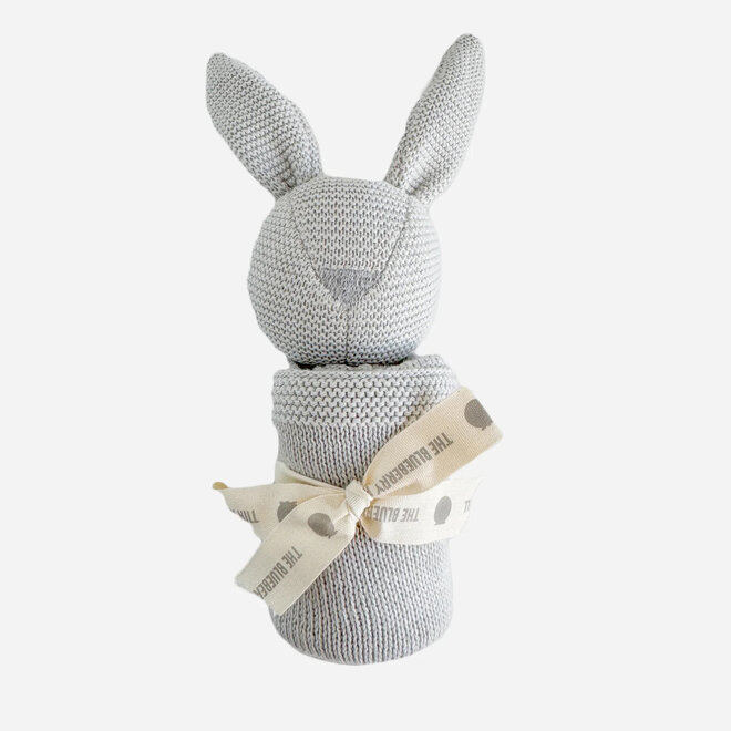 Lovey Bunny Toy Grey