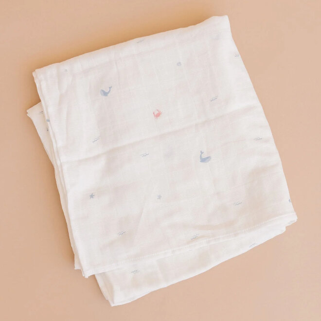 Swaddle Blanket Nautical Ocean