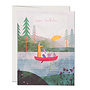Card Four Canoe Birthday