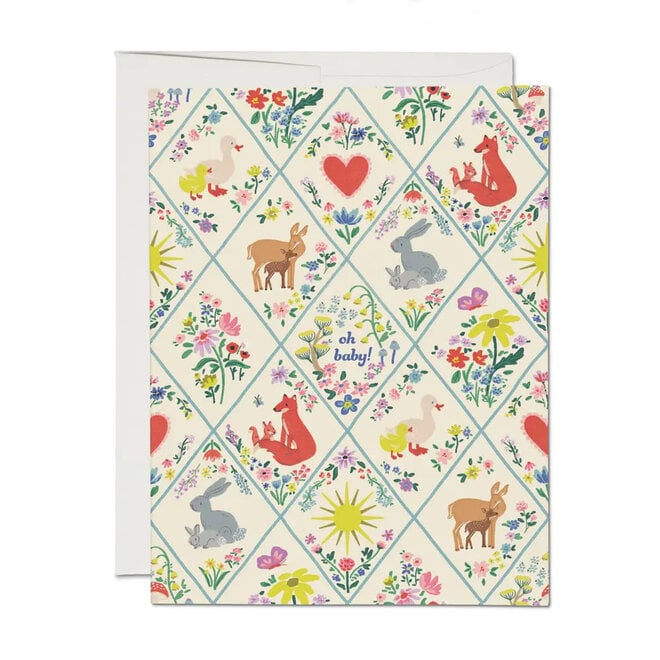 Card Woodland Critters