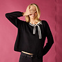 Sweater Cardiff Bow Tie Black